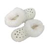 Acessórios para Sapatos de Crocodilo Transfronteiriços com Forro de Veludo Tubo Longo Recheado Removível Lavável Quente Capas de Sapato de Algodão Espessado de Inverno