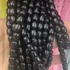 Acessórios para Joias 8*10mm Vidro Imitando Jade Contas Cilíndricas Contas Semi-Acabadas Pulseira DIY Colar Acessórios para Roupas Atacado