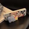 Funda para Teléfono Móvil Graffiti Dibujos Animados Elefante Soporte Manzana 18 17 Polvo de Brillo Iphone15Promax Adecuado para 11 Original 12