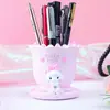 Nuevo Adorno de Escritorio Personalizado: Lámpara Portalápices de Buda Brillante Creativa y de Moda, Decoración de Almacenamiento Regalo