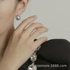 Pendientes Artesanales de Textura Única Colección de Liquidación 3 Sin Devolución Sin Cambio Sin Reparación Pendientes de Temperamento Versátiles de Lujo Ligero para Mujeres