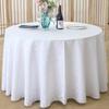 Toalha de Mesa de Hotel, Restaurante, Toalha de Mesa de Barraca de Comida, Saia de Mesa, Toalha de Mesa Redonda, Flor de Gancho Duplo, Camada Dupla Camada Única Atacado