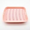 FDA grau alimentício silicone salsicha de cachorro-quente molde bebê suplemento alimentar caseiro de presunto diy salsicha de cozimento molde
