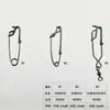 Conector de acero inoxidable, ojales abiertos y cerrados, suministros de pesca, pequeños accesorios de pesca, suministro al por mayor del fabricante
