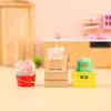 Caja Misteriosa Lista Feliz del Gato Resina Creativa Estudiante Creativo Regalo de Cumpleaños Figura de Escritorio Adorno Lindo