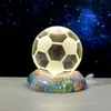 Lámpara de Escritorio Creativa Cielo Estrellado del Océano Bola de Cristal Luz Nocturna Bola de Cristal Lámpara de Ambiente Decoración de Escritorio Regalo de Cumpleaños para Niños