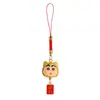 Nuevo Llavero de Coche de Campana de Agua Creativa de Crayon Shin-Chan Lindo Colgante para Mochila Escolar Cadena para Teléfono Móvil Abalorio