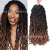 Cabelo Rasta Gypsy Locs Rolo de Cabelo Peruca de Fibra Química Gypsy Trança Suja Africana Galho de Crochê Peruca Europeia e Americana