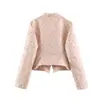 Blazer de Mujer Estampado Floral Ajustado Estilo Europeo y Americano Nuevo Verano 2026 Venta al por Mayor 12685