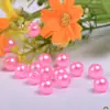 Pérolas de Imitação ABS Materiais Manuais DIY Acessórios para Joias com Contas 8mm Coloridas ABS Contas Soltas Coloridas Que Não Descascam