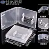 Caja de plástico PP para unidad USB, caja de plástico hecha a medida para unidad USB de disco óptico, caja de almacenamiento magnético para unidad USB de cierre a presión, caja de embalaje para unidad USB en forma de tarjeta