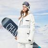 Nuevo Invierno Exterior Tabla Sencilla Tabla Doble Traje de Esquí para Hombre y Mujer Sudadera con Capucha algodón y engrosamiento Cálido Transpirable Transfronterizo