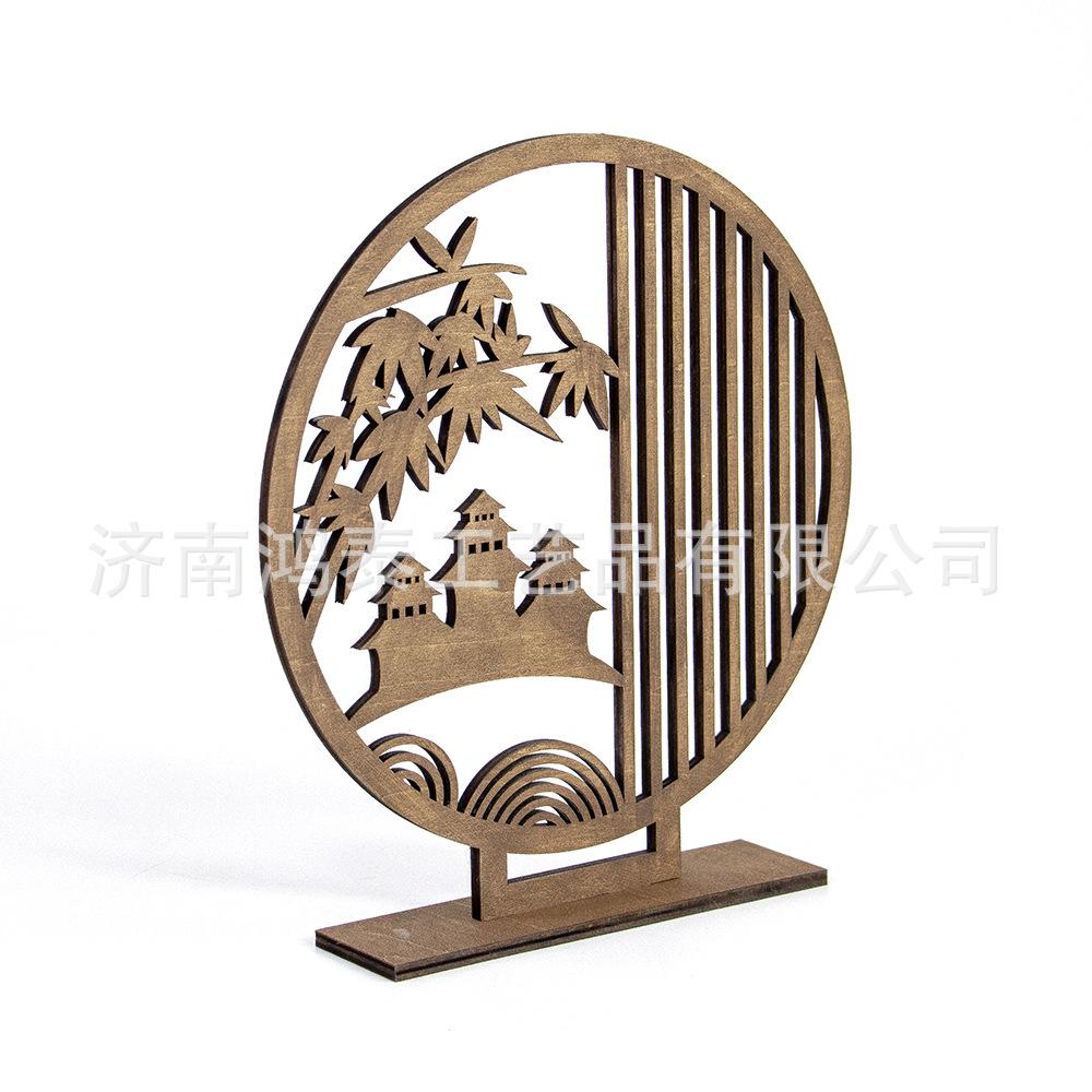 复古小屏风摆件