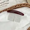 Peine de Moda para Mujeres con Flequillo y Cabello Fino, Similar al Estilo de Zhang Ruonan, Nuevo Accesorio para el Cabello 2025