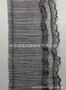 Superventas En Stock 5+7cm Malla de Doble Capa Encaje Plisado con Ribete para Ropa DIY Dobladillo de Falda Ropa de Muñeca Patchwork