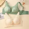Sujetador talla grande con efecto push-up, sin varillas, para bustos grandes, reductor, ligero, anti-exposición, control lateral del busto, sujetador ajustable