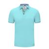 Camisa Polo de Verano de Manga Corta con Cuello Coreano 2757 para Uniforme de Equipo Corporativo Ropa de Trabajo Camisa Cultural Personalizada con Logotipo Bordado e Impreso