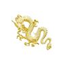 Broche Retro Estilo Chino Zodiaco Dragón Metal Exagerado Elegante Sencillo Moda Versátil Accesorios Animal Año Broche