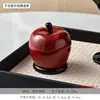 Porta Palillos de Dientes de Pato Manzana Pera al por Mayor Caja de Palillos para Mesa de Café de Sala de Estar Caja de Hilo Dental Frasco de Almacenamiento de Bastoncillos de Algodón Decoración para el Hogar Almacenamiento