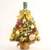 Árbol de Navidad Pequeño Mini Transfronterizo de Amazon 45/60 cm Set Decoración de Escritorio para el Hogar Adorno