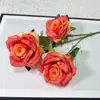 3 Rosas de Diamante Artificial para Decoración de Boda, Arreglo de Pared de Flores Cascada de Rosas Artificiales, Arreglo de Piso de Flores Falsas para Salón de Bodas