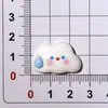 Lindos Accesorios de Resina de Nube Sin Palabras Pegamento Crema DIY Hechos a Mano Pinzas para el Cabello Gomas para el Cabello Accesorios de Decoración para Fundas de Teléfono Venta al por Mayor