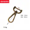 Gancho de Tornillo de Metal Hebilla Correa de Hombro Desmontable para Bolso Anillo Gancho de Correa para Mochila Hebilla de Cierre de Metal Accesorios