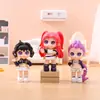 Grupo de meninas cantoras mais vendido caixa cega figuras de desenhos animados criativas decorações de mesa da moda presentes para amigos atacado