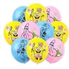 Globos de Látex de 12 Pulgadas Transfronterizos: Spider-Man, Pokemon, Patrulla Canina, Mario, Marvel, Varios Globos de Dibujos Animados