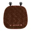 El reposacabezas y soporte lumbar para coche Blue Rain, con un adorable diseño de oso de peluche de dibujos animados, es una almohada para el cuello y soporte lumbar para el asiento del conductor.
