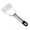 C 359853 Rallador de Frutas 16*6 Extractor Grande de Madera, Extractor Pelador de Verduras y Frutas, Mango de Acero Rallador de Melón y Frutas