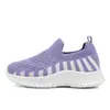 Sapatos Infantis Meninos Tênis de Tela Simples Verão Respirável Slip-On Solado Macio Casual Tênis de Corrida Infantil Atacado