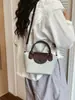 Bolso de mujer de moda con un solo hombro, modelo nuevo Otoño/Invierno 2026, color liso, bolso cruzado simple, bolso pequeño cuadrado para el día a día