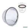 Colador de té Filtro de té Filtro para tetera Filtro de acero inoxidable Filtro de hojas de té Kung Fu Estilo japonés Pequeño Transparente