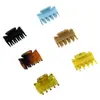 Bestseller transfronterizo europeo y americano: Pinza pequeña de garra de belleza para puntos de acupuntura del oído de 3 cm, pinza para flequillo, pasador lateral, accesorio para el cabello, tocado