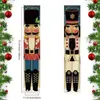 2026 Nuevo Pareado Navideño Fiesta Papá Noel Árbol de Navidad Decoración Colgante de Puerta Arreglo de Escena Bandera Colgante Exterior
