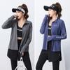Conjunto de dos piezas formado por falda y cárdigan, para yoga, fitness, deportes, correr, gimnasio, talla grande, para chica gordita, aspecto ajustado y holgado.