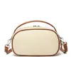 Bolsos para Mujer 2026 Nuevo Otoño Estilo Coreano Casual Bolso Cruzado de Hombro de Color Contrastante Bolso de Mano Pequeño Cuadrado