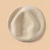 Gorro de Cachemira para Niños 100% Cachemira Pura Otoño e Invierno 2024 Nuevo Color Sólido Tejido Cálido Boina Gorra para Exteriores