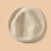Gorro de Cachemira para Mujer 100% Cachemira Pura Otoño e Invierno 2025 Nuevo Color Sólido Tejido Cálido Boina Gorro para Exteriores
