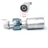 Conector de Manguera de Aire Acondicionado Automotriz 3 4 5 134 Ordinario O Conector de Manguera de Puerto con Conector de Funda de Aluminio Curva Recta