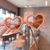 Han Feng para Niños Gafas de Sol Amor Personalizadas Moda Bebés Niños y Niñas Gafas de Sol Protección UV Lindas Protección Ocular