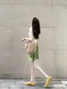Vestido de Verano Impresionante 2025: Falda Midi de Satén de Acetato de Verano Única y Hermosa para Mujer con Cremallera Lateral Oculta Falda Corta