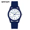 Sanda 6088L Reloj de Cuarzo de Pareja para Transmisión en Vivo Pequeño Fresco Moderno Ocio al Aire Libre Creativo Reloj para Estudiantes Hombres y Mujeres Sin