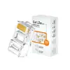Cable de red Cabeza de cristal para computadora ultra-cinco seis sin blindaje de 8 núcleos chapado en oro conector de cable de red RJ45 Cabeza de cristal