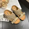 Sandalias Retro de Una Correa con Tacón Grueso, Tacones Altos de Suela Gruesa Estilo Coreano Primavera 2026, Elegantes Sandalias Nuevas para Exteriores