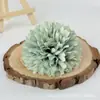Crisântemo Artificial Decoração de Salão de Casamento Adereços de Fotografia Arranjo de Flores DIY Tecido de Seda Crisântemo de Mil Camadas Grampo de Cabelo Arranjo de Flores Atacado