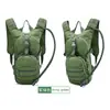 Mochila Tática com Bolsa de Água de Grande Capacidade com Revestimento 3L para Fãs Militares, Mochila com Bolsa de Água Camuflada para Caminhada ao Ar Livre, Montanhismo