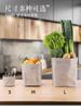 Ins Sacola de Papel Kraft Lavável Resistente a Rasgos Estilo Nórdico Criativo Vaso de Flores Sacola de Armazenamento para Mesa Adereços para Fotos em Janela
