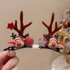 Accesorios para el Cabello de Navidad Pinzas para el Cabello de Reno Lindos para Niños y Adultos Pasadores de Papá Noel Diademas Adornos Pinzas Pequeñas Tocados
